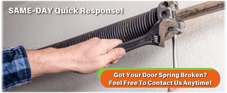 Broken Garage Door Spring Pittsburgh